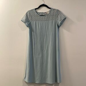 Pink Rose | Lace‎ Top Swing Dress